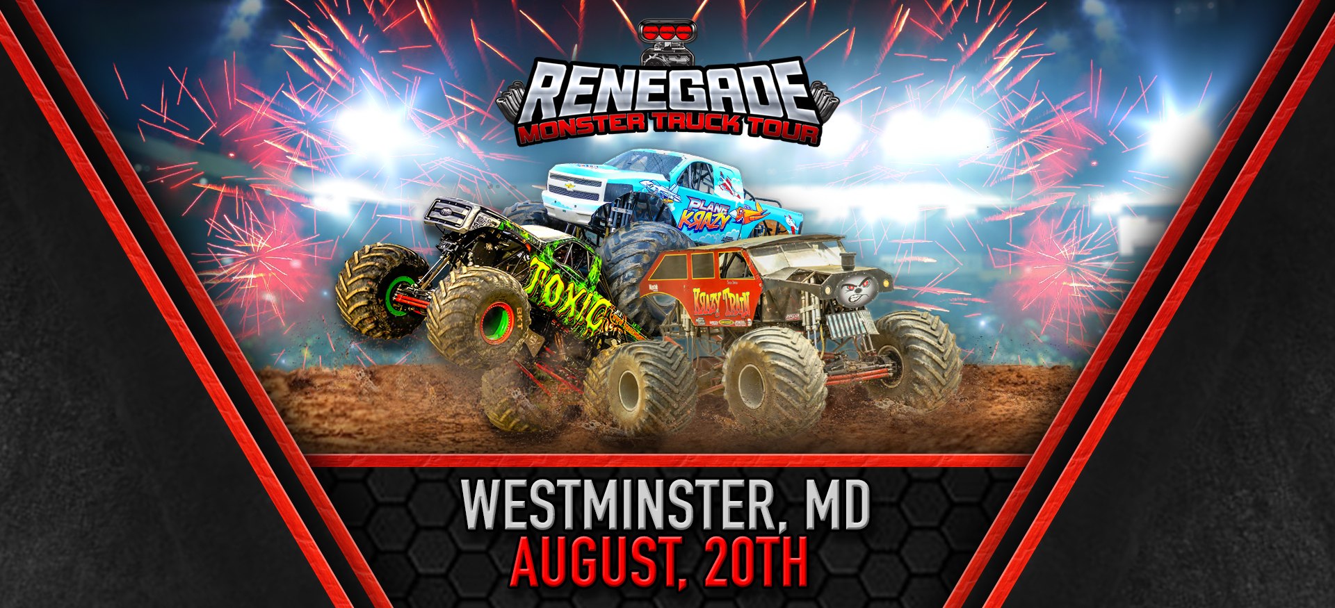 Renegade Monster Truck Tour Carroll County Ag Center