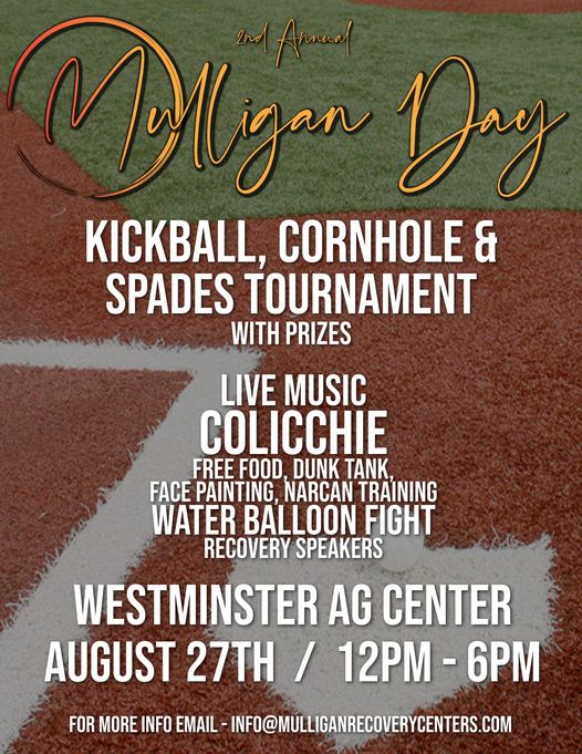Mulligan Day Aug. 27th 12pm 6pm Carroll County Ag Center